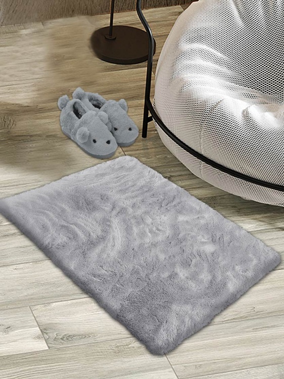 Коврик меховой SHAHINTEX (3 см) 50х80 голубая норка 23 S - 4