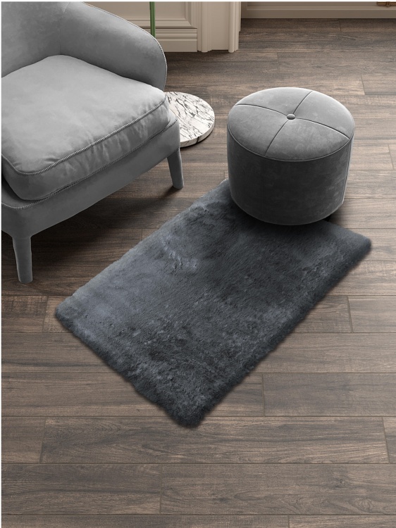 Коврик меховой SHAHINTEX (3 см) 50х80 шиншилла 27 S - 3