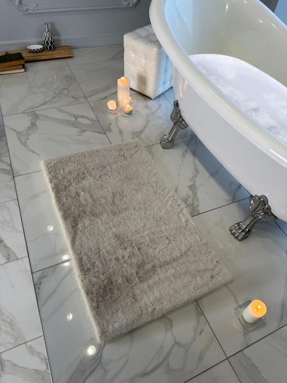 Коврик меховой SHAHINTEX (3 см) 60х100 горностай 22 S - 3