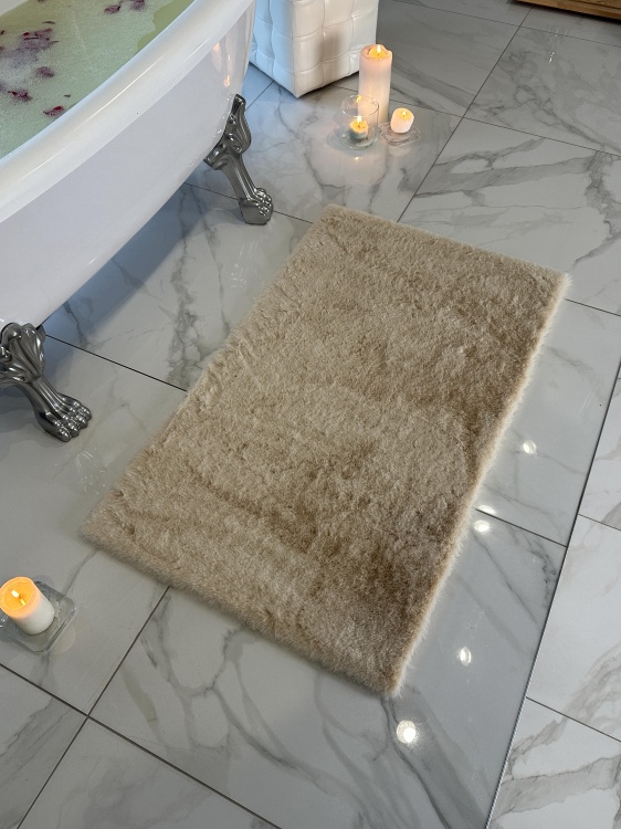 Коврик меховой SHAHINTEX (3 см) 60х100 мальдивский песок 24 S - 3