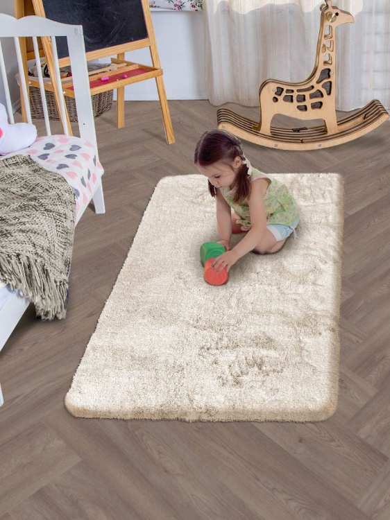 Коврик меховой SHAHINTEX (3 см) 60х100 мальдивский песок 24 S - 4