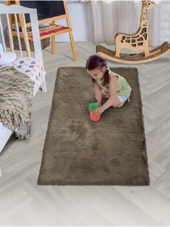 Коврик меховой SHAHINTEX (3 см) 60х100 мокко 26 S - 4