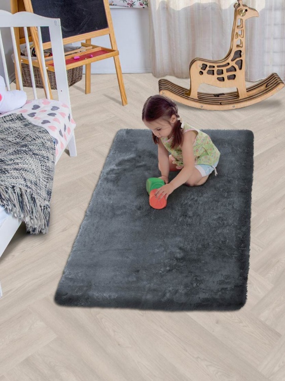 Коврик меховой SHAHINTEX (3 см) 60х100 шиншилла 27 S - 2