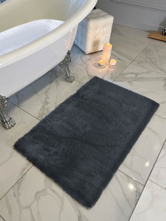 Коврик меховой SHAHINTEX (3 см) 60х100 шиншилла 27 S - 3