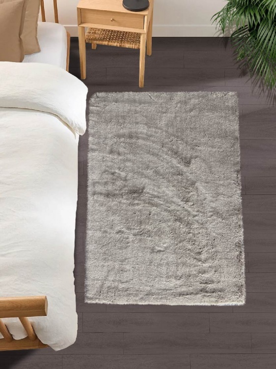 Коврик меховой SHAHINTEX (3 см) 67х130 горностай 22 S - 4