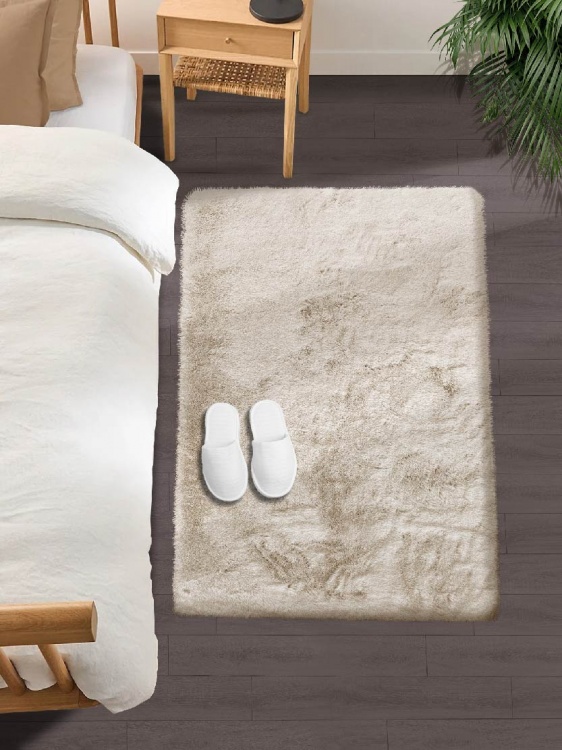Коврик меховой SHAHINTEX (3 см) 67х130 мальдивский песок 24 S - 4