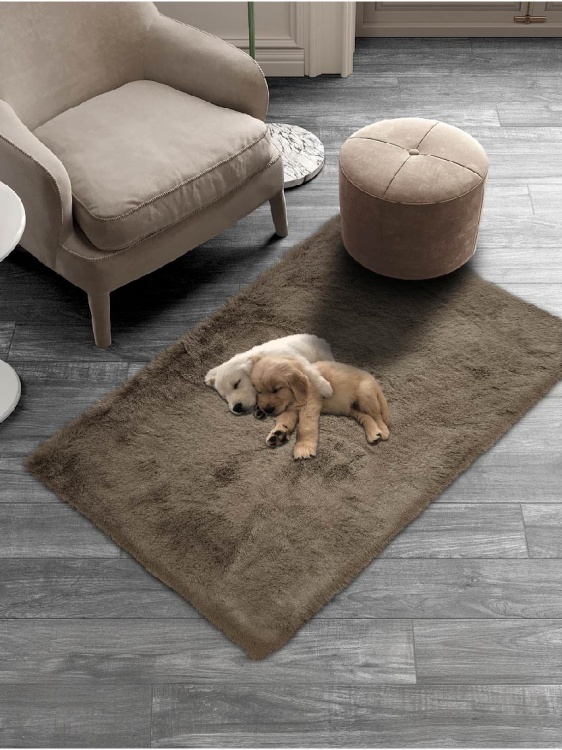 Коврик меховой SHAHINTEX (3 см) 67х130 мокко 26 S - 4