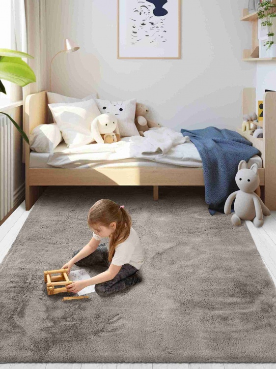 Коврик меховой SHAHINTEX (3 см) 120х200 горностай 22 S - 3