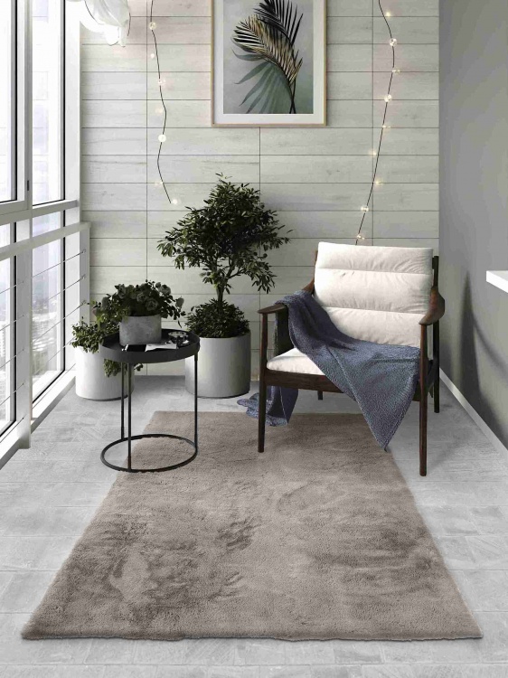 Коврик меховой SHAHINTEX (3 см) 120х200 горностай 22 S - 4