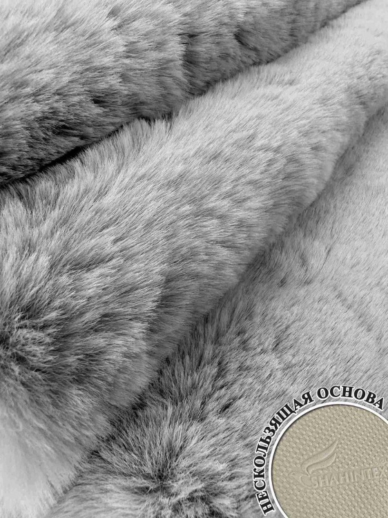 Коврик меховой SHAHINTEX (3 см) 120х200 голубая норка 23 S - 4