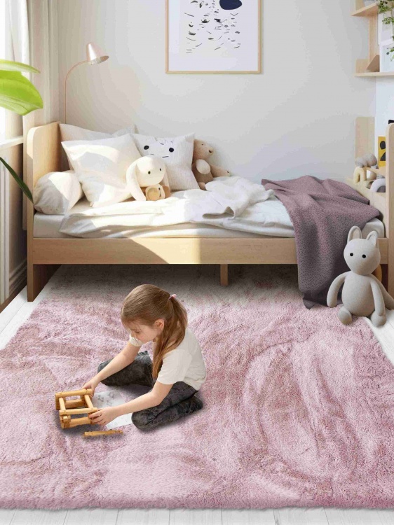 Коврик меховой SHAHINTEX (3 см) 120х200 фламинго 25 S - 2