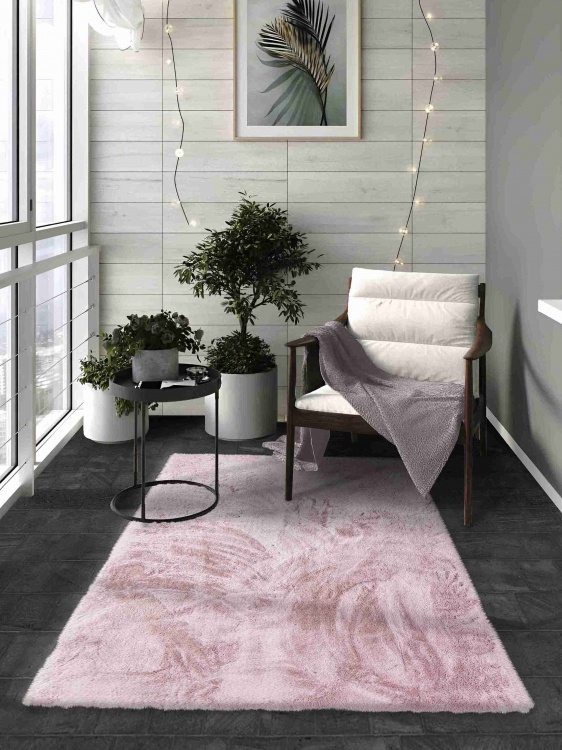 Коврик меховой SHAHINTEX (3 см) 120х200 фламинго 25 S - 3