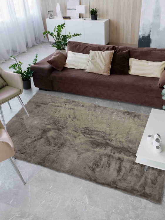 Коврик меховой SHAHINTEX (3 см) 150х200 горностай 22 S - 4