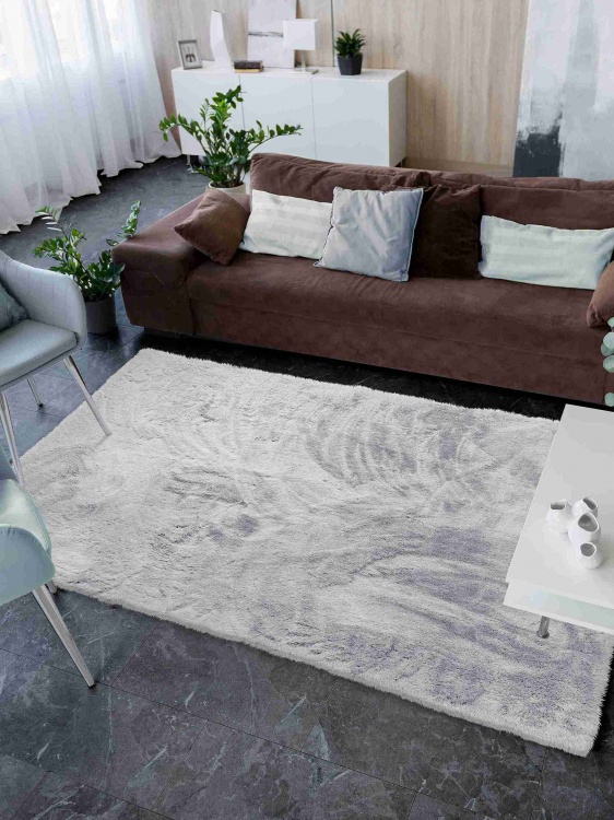 Коврик меховой SHAHINTEX (3 см) 150х200 голубая норка 23 S - 3