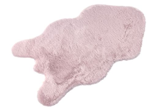 Коврик меховой шкура SHAHINTEX (3 см) 69х118 фламинго 25