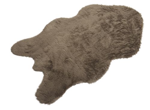 Коврик меховой шкура SHAHINTEX (3 см) 69х118 мокко 26