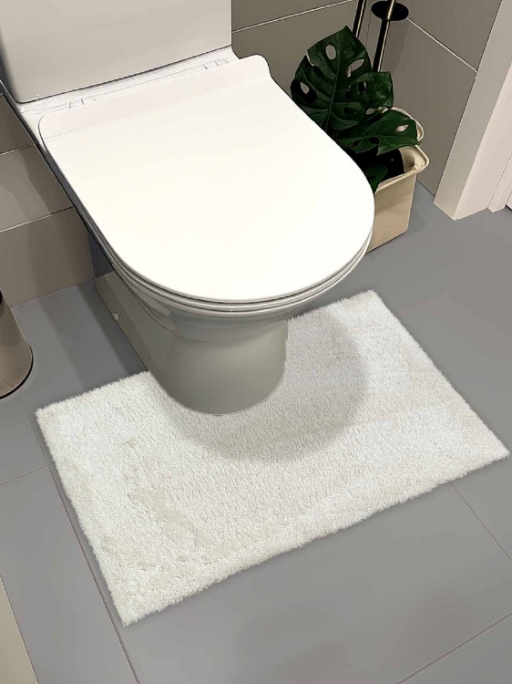 Коврик плюшевый 40х60 молочный 01 - 2