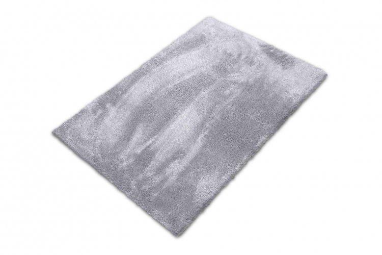 Коврик плюшевый 40х60 серый 02