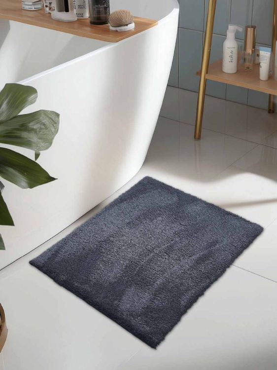 Коврик плюшевый 40х60 темно-серый 03 - 3