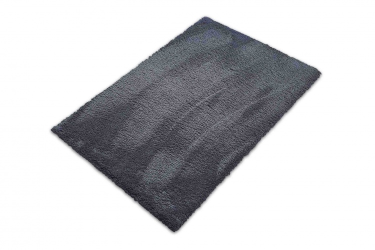 Коврик плюшевый 40х60 темно-серый 03