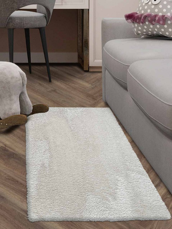 Коврик плюшевый 80х120 бежевый 04 S - 4