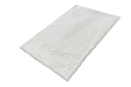 Коврик плюшевый 80х120 молочный 01 S