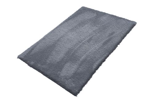 Коврик плюшевый 80х120 темно-серый 03 S
