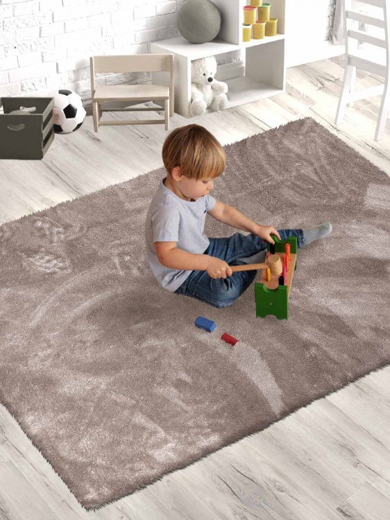 Коврик плюшевый 100х150 мокко 05 S - 2