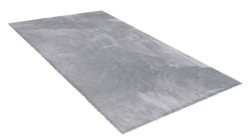 Коврик плюшевый 120х200 серый 02 S