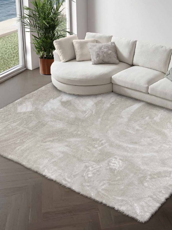 Коврик плюшевый 150х200 бежевый 04 S - 4