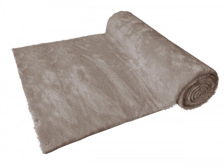 Коврик-дорожка icarpet Плюшевый 80х1500 мокко 05