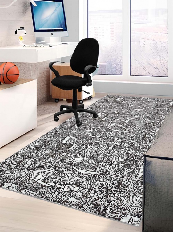 Коврик вырезной icarpet PRINT антискользящий (144) 