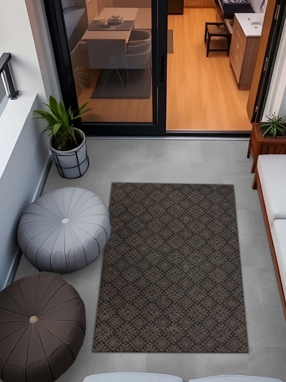 Коврик ОРНАМЕНТ 100х120 мокко 02 S - 3