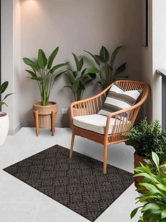 Коврик ОРНАМЕНТ 60х100 мокко 02 S - 4