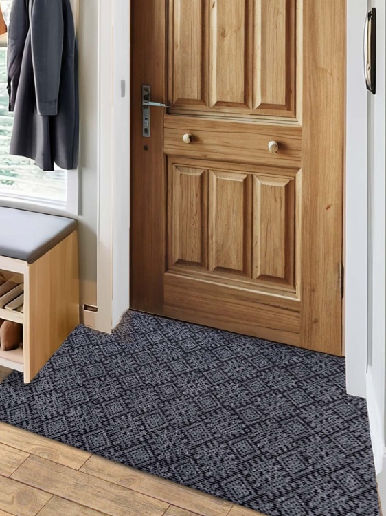 Коврик ОРНАМЕНТ 80х120 серый 01 S - 2