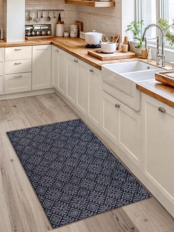 Коврик ОРНАМЕНТ 80х120 серый 01 S - 3