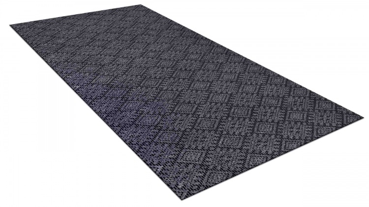 Коврик ОРНАМЕНТ 80х200 серый 01 S