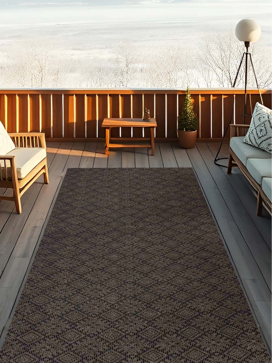 Коврик ОРНАМЕНТ 100х300 мокко 02 S - 3