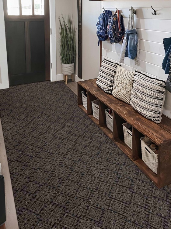 Коврик ОРНАМЕНТ 100х300 мокко 02 S - 4