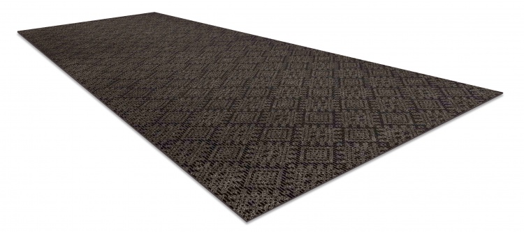 Коврик ОРНАМЕНТ 100х300 мокко 02 S