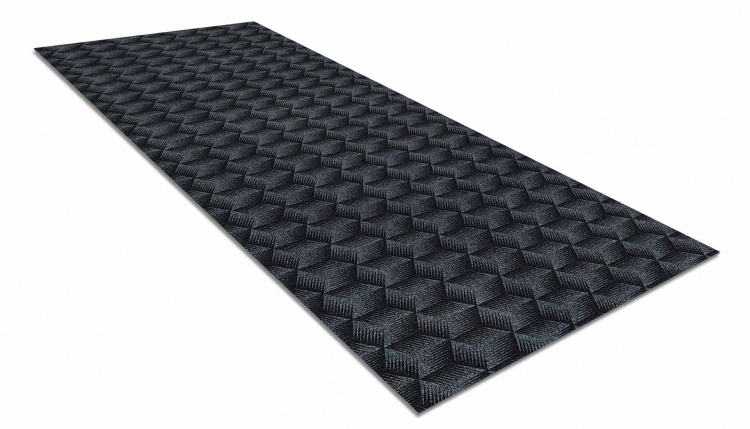 Коврик ФОКУС 100х300 серый 01 S