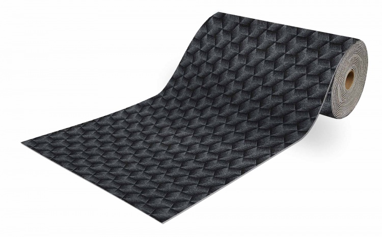 Коврик-дорожка ФОКУС 200х1500 серый 01