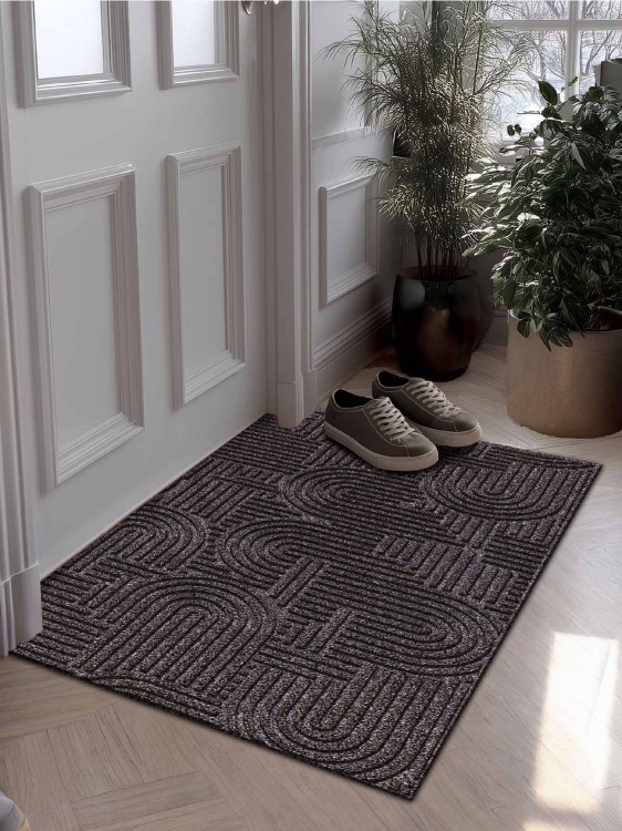 Коврик icarpet ЛАБИРИНТ с тиснением 50х100 мокко 02 S - 3