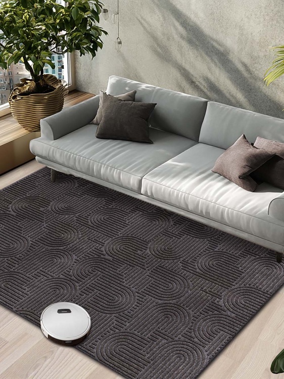 Коврик icarpet ЛАБИРИНТ с тиснением 150х200 мокко 02 S - 3