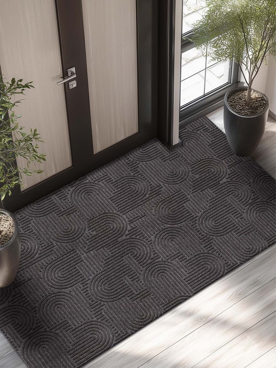 Коврик icarpet ЛАБИРИНТ с тиснением 150х200 мокко 02 S - 4