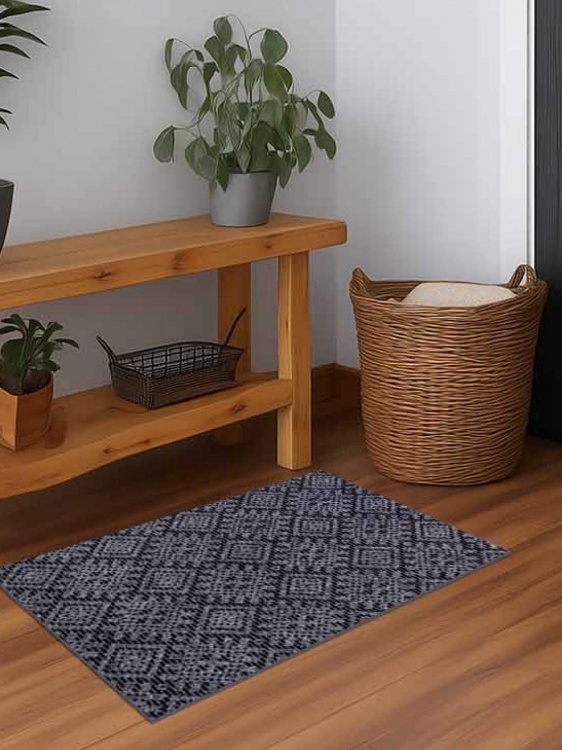 Коврик ОРНАМЕНТ 40х60 серый 01 - 4