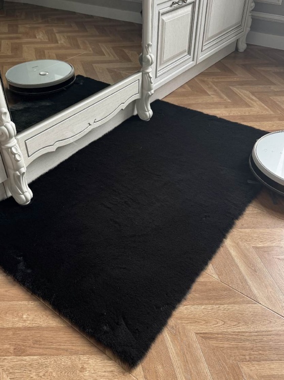 Коврик меховой SHAHINTEX (3 см) 67х130 блэкглама 29 S - 3