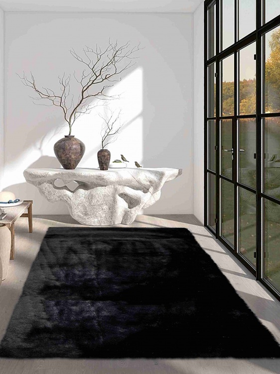 Коврик меховой SHAHINTEX (3 см) 150х200 блэкглама 29 S - 3