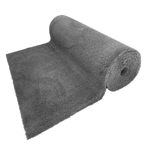 Коврик-дорожка меховой SHAHINTEX (3 см) 120х1500 белый кролик 28