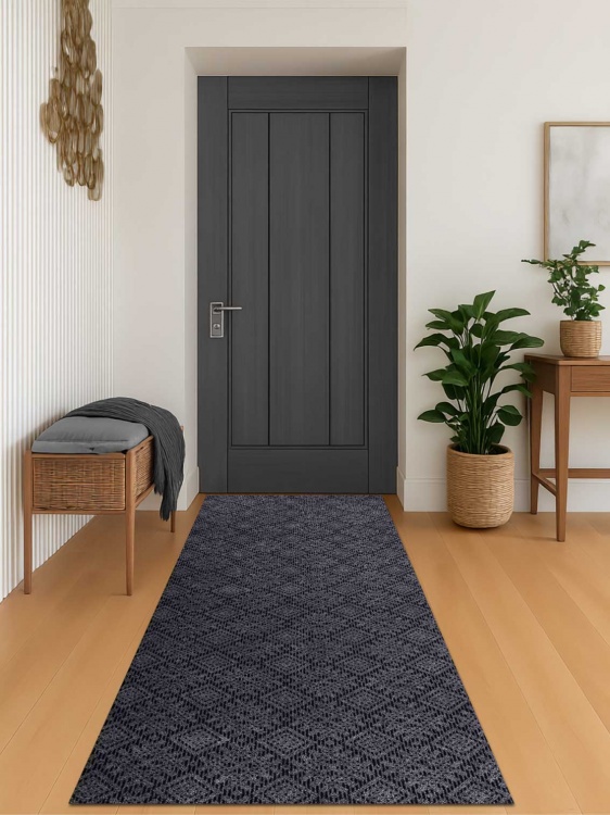 Коврик ОРНАМЕНТ 60х200 серый 01 S - 2